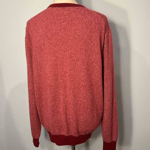 Lands End 100% Cashmere v-neck pullover sweater Size L 42-44 - Picture 4 of 6